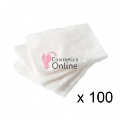 Dischete demachiante dreptunghiulare din bumbac, 100 bucati, art MJ 1224392